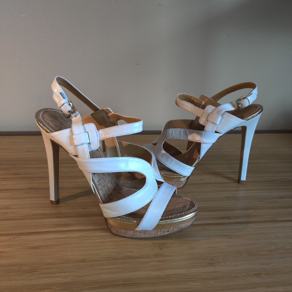 NINE WEST STRAPPY DRESS SANDALS